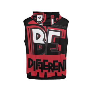 Men's All Over Print Sleeveless Hoodie (Model H15)