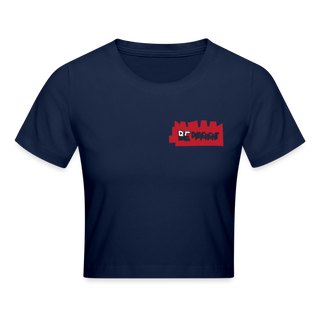 Cropped T-Shirt - light navy