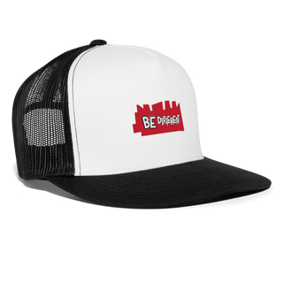 Trucker Cap - white/black