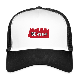 Trucker Cap - white/black